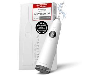 Wondersmile Irrigador bucal PRO - Ganador de la prueba 2024-100 días de prueba sin riesgo - Tecnología SmoothFlow para un cuidado óptimo de dientes y encías - con 4 modos (All White)