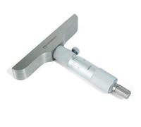 WONDERSUNM Micrómetro profesional de profundidad de precisión de 0.01 pulgadas, graduación de 0.00 a 1 pulgada, rango de medición, herramientas de medición