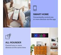 Wonderwall Air Art Calefactor infrarrojo inteligente de juego 120 x 30 cm 350 W Klarstein