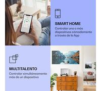 Wonderwall Air Art Calefactor infrarrojo inteligente de lago horizontal 120 x 60 cm 700 W Klarstein