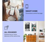 Wonderwall Air Art Calefactor infrarrojo inteligente de lago vertical 60 x 120 cm 700 W Klarstein