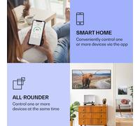 Wonderwall Air Art Calefactor infrarrojo inteligente de vaca 120 x 60 cm 700 W Klarstein