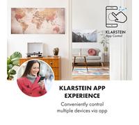 Wonderwall Air Art Smart Panel calefactor infrarrojo 120x60cm 700W App Mapamundi Klarstein