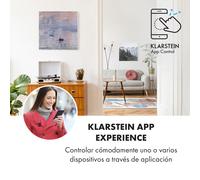 Wonderwall Air Art Smart Panel calefactor infrarrojo 60x60cm 350W App Sol naciente Klarstein