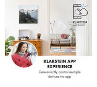 Wonderwall Air Art Smart Panel calefactor infrarrojo 60x60cm 350W Montañas Klarstein