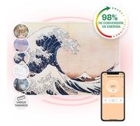 Wonderwall Art Smart 500W Panel Decorativo Por Infrarrojos Olas