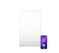 Wonderwall Smart 600W 100x60cm Panel Infrarrojo Calefacción Blanco