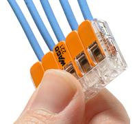 WONEEY WAGO Estuche de 30 bornes de conexión automática S221 2, 3 y 5 entradas