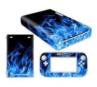 Wonhomke 1set Vinilo Skin para Nintendo Wii U Cubierta Protectora Calcomanía Envolvente Cubierta Juego Consola Decoración Pegatinas Juego Completo Antiarañazos (PS4-004)