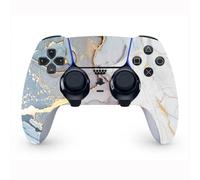 Wonhomke Diseño de Color Puro para PS5 Gamepad Joystick Skins para PS5 Controller Skin Sticker para PS5 Controllers Controller PVC Sticker (PS5-011)