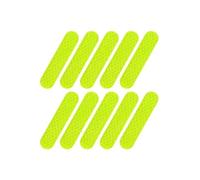 Woniyal 10 Piezas Pegatinas Reflectantes Casco Moto para R6S Europe Version 2006-2007, Seguridad Reflectante Visibilidad Nocturna Motocicleta Adhesivos Kit,B