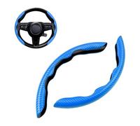 Woniyal 2 Pcs Cubre Volante Apto para Dodge Nitro 2007-2011, Funda Volante Accesorios Coche Protector Volante Agarre Volante Antideslizante Protector de Coche,Red