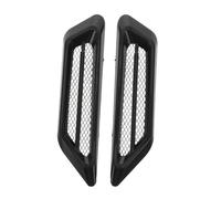 Woniyal 2 Pcs Pegatina de Ventilacion Lateral Apto para Dacia Duster 2018-2022 2023, Decoracion Guardabarros Coche Branquias Tiburon Moldura Exterior,Black
