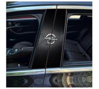 Woniyal 2 Piezas Calcomanías para Pilar B de Coche para Opel Insignia Astra j h g Corsa d Zafira b, Adhesivos para el Pilar Central Pegatinas Decorativas Etiqueta Engomada