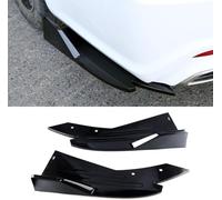 Woniyal 2 Piezas Difusor Alerón Parachoques Trasero para Alfa Romeo 159 156 Giulietta Mito Giulia Spider Brera, Difusor de Esquina Trasera, Alerón, Protector Lateral contra Arañazos