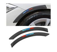 Woniyal 2 Piezas Embellecedor de Paso de Rueda Coche para Citroen C4 III Hatchback 2020-2024, Moldura del Paso Cubierta de Arco de Rueda Protector Antigolpes PVC,Black
