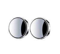 Woniyal 2 Piezas Espejo Punto Ciego para BMW X1 F48 2015-2022 360° Ajustable Vidrio HD Convexo Gran Angular Retrovisor Auxiliar Ventosa,Silver