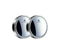 Woniyal 2 Piezas Espejo Retrovisor de Punto Ciego para Peugeot 208 II 2018-2024, Retrovisores de Ángulo Muerto Espejo de Punto Muerto Convexo Gran Angular,Silver