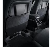 Woniyal 2 Piezas Protector Asiento Coche Respaldo para KIA Niro 2017-2024, Cuero Protector Respaldo Asiento Coche Antisuciedad Antipatadas Almohadilla,Black