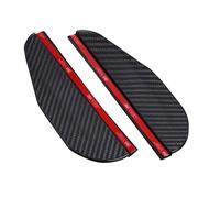 Woniyal 2 Piezas Protector de Lluvia para XPeng P7+ 2026, Visera Retrovisor Efecto Fibra de Carbono Ceja de Lluvia para Espejo Retrovisor