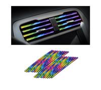 Woniyal 20 Piezas Tira Decorativa Salida de Aire para Coche para Porsche 911 Boxster 986 1997-2005, Car Air Conditioning Trim Accesorios para el Interior del Coche,C