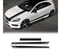 Woniyal 2Pcs Pegatinas Carrocería para BMW 3 Series 325Li 330i 2020-2024 | Lateral Vinilo Gráfico Franjas de Carrera Impermeable Estilo Accesorios