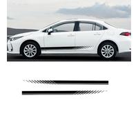 Woniyal 2Pcs Pegatinas de Rayas Laterales para Fiat Freemont 2011-2016 Vinilos Decorativos de Carrocería Bandas Gráficas de Estilo Carreras Sport