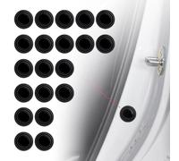 Woniyal 30PCS Amortiguador de Puerta de Coche para Mini Coopers R56 R50 R51 R52 R53 R52 R55 R57 r58 r59 R60 Reducción de Ruido Anticolisión Almohadilla de Silicona Adhesiva