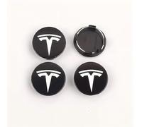 Woniyal 4 Pcs Tapa Central del Cubo para Tesla Model 3 2017-2024, AntióXido Material ABS para Llantas de Automóvil Centro Tapacubos Tapas Centrales para Llantas