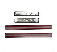 Woniyal 4 Piezas Acero Inoxidable Protector Umbral Puerta Coche para VW Passat Limousine / 3G2 B8 / BJ 2014-05/2019, Molduras de Umbral de Puerta Coche Protector Decoración,Silver