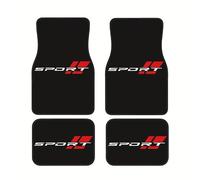Woniyal 4 Piezas Coche Alfombrillas para Lamborghini Essenza SCV12 2020+ | Alfombrillas Protección Suelo Alfombras Moqueta Vehículo Interior Alfombras Antideslizantes Alfombrillas Protección Moqueta