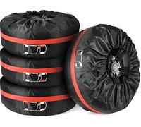 Woniyal 4 Piezas Fundas para Neumáticos de Coche para Mazda MX-30 MX30 2020-2023, Protectores de Ruedas Estacionales y Fundas para Transporte Fácil