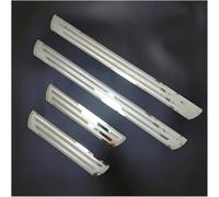 Woniyal 4 Piezas Protectores de Umbral para Ford EcoSport II 2017-2022, Umbrales de Puerta Acero Inoxidable Antirrayas Cubierta Protectora Accesorios de Coche,B