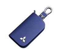 Woniyal Bolsa para Llaves de Coche para Mitsubishi Triton V Double Cab Pick Up 2019-2023, Bolsa de Almacenamiento de Llaves Creativa Funda para Llavero Estuches de Llave Protectora,Blue