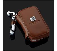 Woniyal Bolsa para Llaves de Coche para Volvo XC60 1 (I) 156 I 2013-2017, Bolsa de Almacenamiento de Llaves Creativa Funda para Llavero Estuches de Llave Protectora,Brown