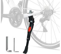 Woniyal Caballete Lateral para Bicicleta Compatible con Modelos para Cube Aim SLX, Soporte de Aparcamiento Ajustable para Bici de Paseo y MTB,C