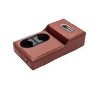 Woniyal Caja de Almacenamiento para Apoyabrazos para Fi-at 500 500X 500L Tipo Punto Bravo Panda STILO, Organizadores de Bandeja de Reposabrazos Guantera Accesorios Interiores,Red