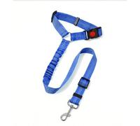 Woniyal Cinturón de Seguridad para Perros para Jeep Wrangler JK 2007-2018, Correa Perro Coche con Bungee Elástico y Arnés Perro Coche Ajustable,Blue