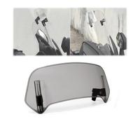 Woniyal Estensión Cúpula Moto Apto para Ducati Diavel Black Diamond 2010-2011, Deflector Spoiler Delantero Estacionario Protección Panel Shroud Componente,Black-M
