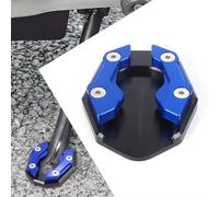 Woniyal Extensión Caballete Lateral para Royal Enfield Bullet 1995-Present, Ampliador Soporte Base, Placa Alargador, Aluminio Accesorio Motocicleta,Blue