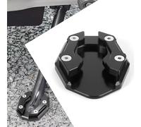 Woniyal Extensión Caballete Lateral para Royal Enfield Bullet Trails Efi 2009-2012, Ampliador Soporte Base, Placa Alargador, Aluminio Accesorio Motocicleta,Black