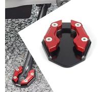 Woniyal Extensión Caballete Lateral para Royal Enfield Bullet Trails Efi 2009-2012, Ampliador Soporte Base, Placa Alargador, Aluminio Accesorio Motocicleta,Red