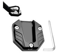 Woniyal Extensión Lateral del Pie del Soporte de La Motocicleta para Suzuki GSXR GSX-R 600 750 1000 K1 K2 K3 K4 K5 K6 K7 K8 K9, Almohadilla de Soporte Lateral para Motocicleta Caballete,Black