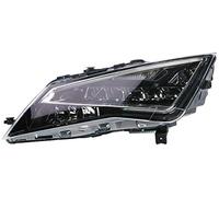 Woniyal Faro Delantero Coche para Seat Leon FR 2013-2016, Faro Principal Delante Faro Led Faros Delanteros De Coche Coche Juego Faro Delanteros,Left Driver Seat