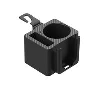 Woniyal Pack de 1 Portavasos y Soporte de Móvil para Tesla Model S Palladium/Plaid 2022-Present, Organizador de Asiento Trasero con Estilo de Carbono y Puerto de Carga