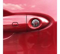 Woniyal Pegatinas para Coche para Alfa Romeo Mito 147 156 159 166, Pegatinas con Logotipo de Coche Pegatinas para Coche Exterior Decoración para Coche,A