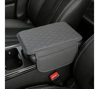 Woniyal Protector Reposabrazos Coche para Ford C-MAX 2 (II) Facelift I 2015-2019, Coche CojíN con Bolsa Almacenamiento,Antideslizante Aumento Altura Instalación Rápida,Grey