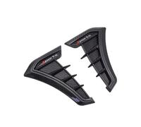 Woniyal Rejillas de Ventilación Lateral para Guardabarros de Coche para Chrysler Voyager 2007-2015, Embellecedor Decorativo de TPU Flexible Estilo Carbono 2 Uds,Carbon Fiber Style