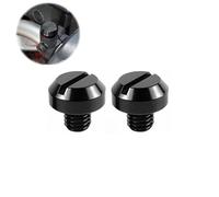 Woniyal Tapones Orificio Espejo para Honda CBF1000 2006-2013, Tornillo Obturador Decorativo Tapa Manillar Protector Cubierta Roscada Moto Accesorio,Left-Hand thread-M10