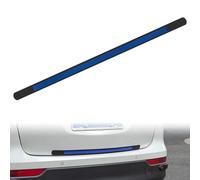 Woniyal Tira de Protección Apto para Fiat 600 Bravo Doblo Panda Punto Tipo Topolino Ulysse 124 Spider, Umbral de Carga Reflectante Robusta Protector Pintura Borde de Maletero Protectora,Blue